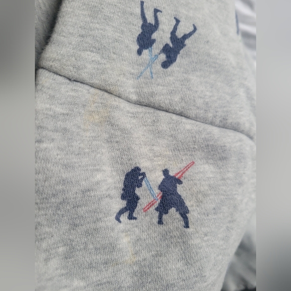GAP Kids Star Wars Gray Hoodie Size 10 - Picture 5 of 5